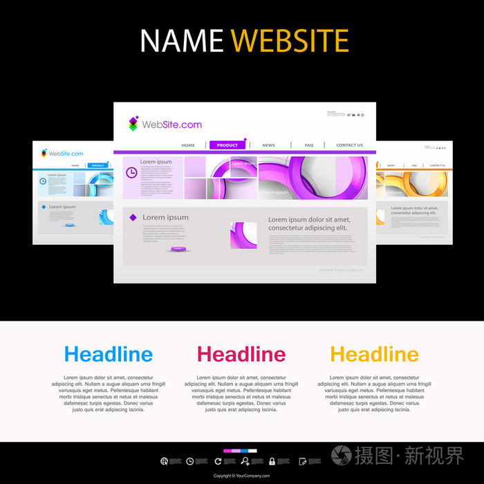 設(shè)計(jì)師的網(wǎng)站模板 現(xiàn)代網(wǎng)站設(shè)計(jì)的關(guān)鍵要素